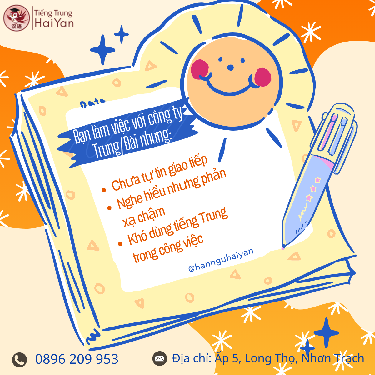 tiếng Trung giao tiếp cho nhân viên công ty sản xuất tại Nhơn Trạch