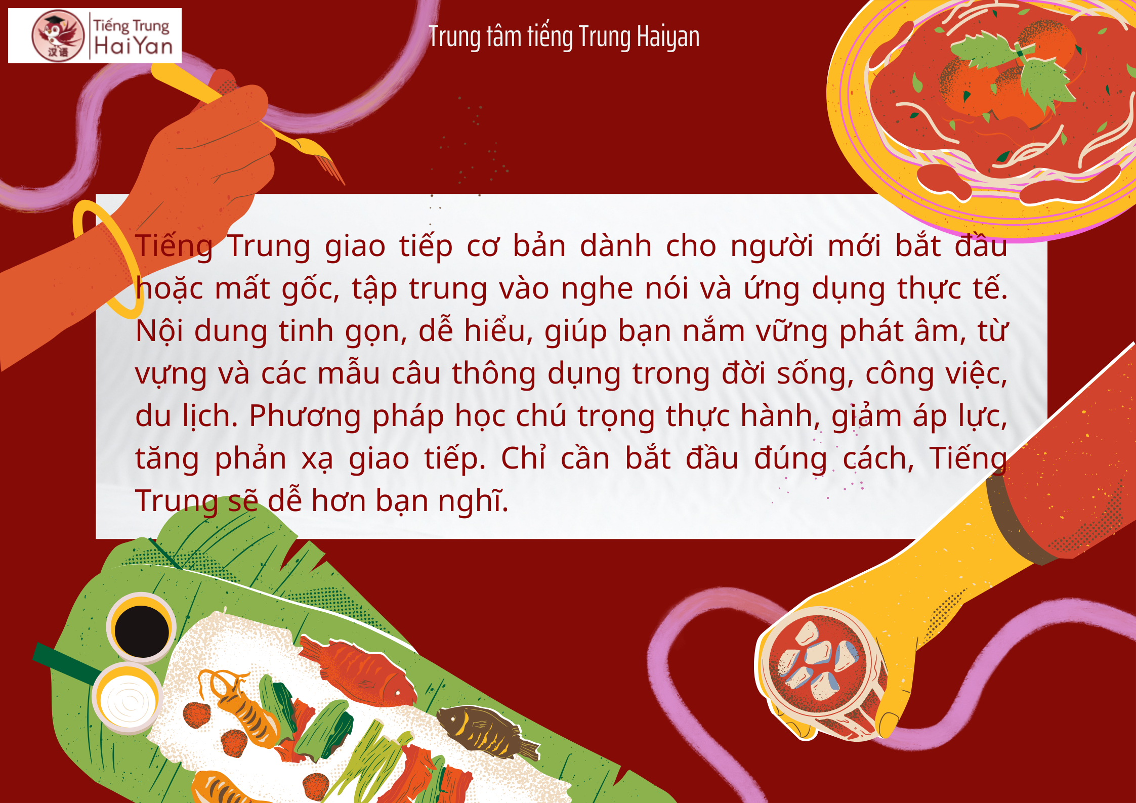 Tiếng Trung giao tiếp cơ bản, dễ học