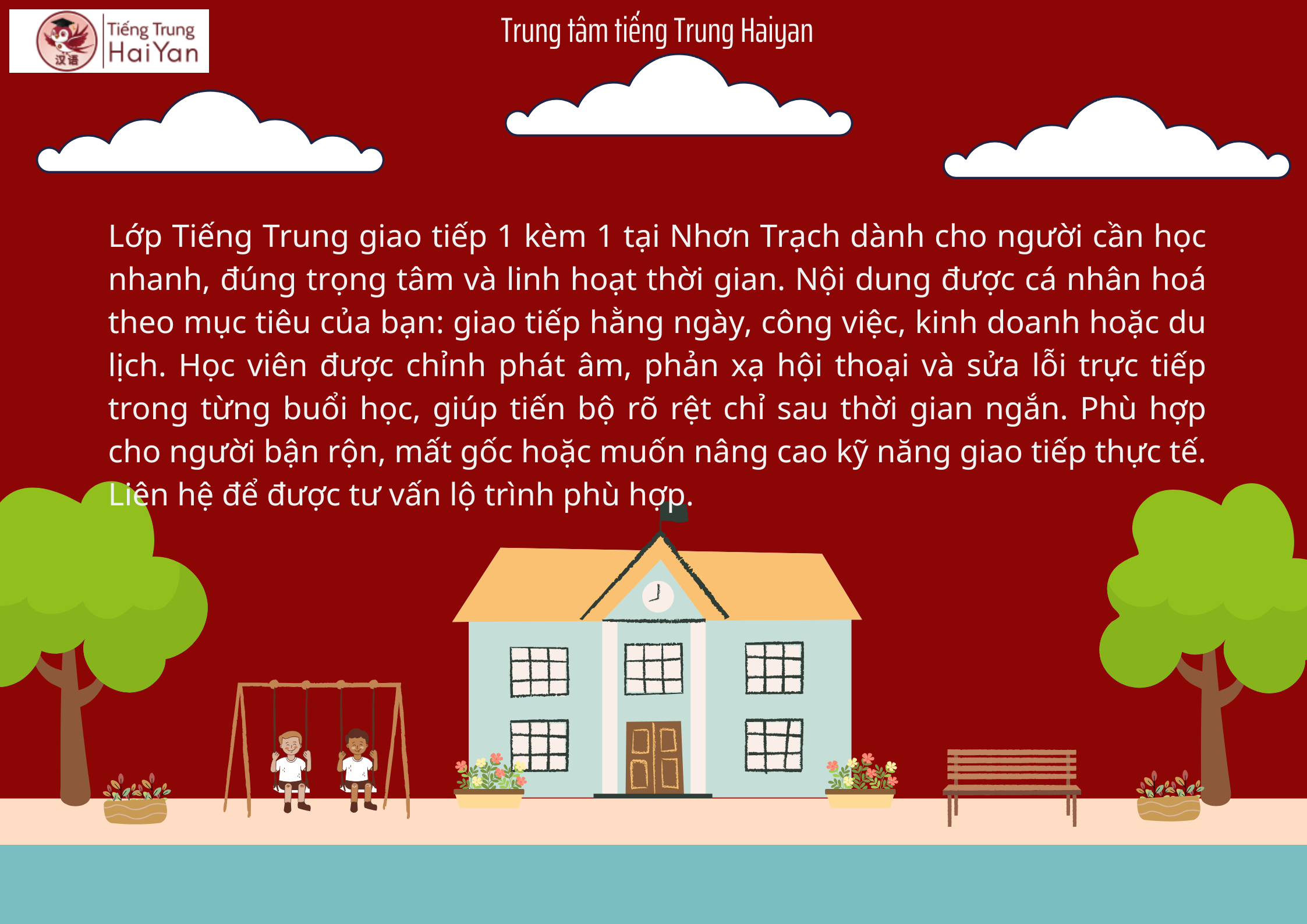 Tiếng Trung giao tiếp học 1 kèm 1 tại Nhơn Trạch