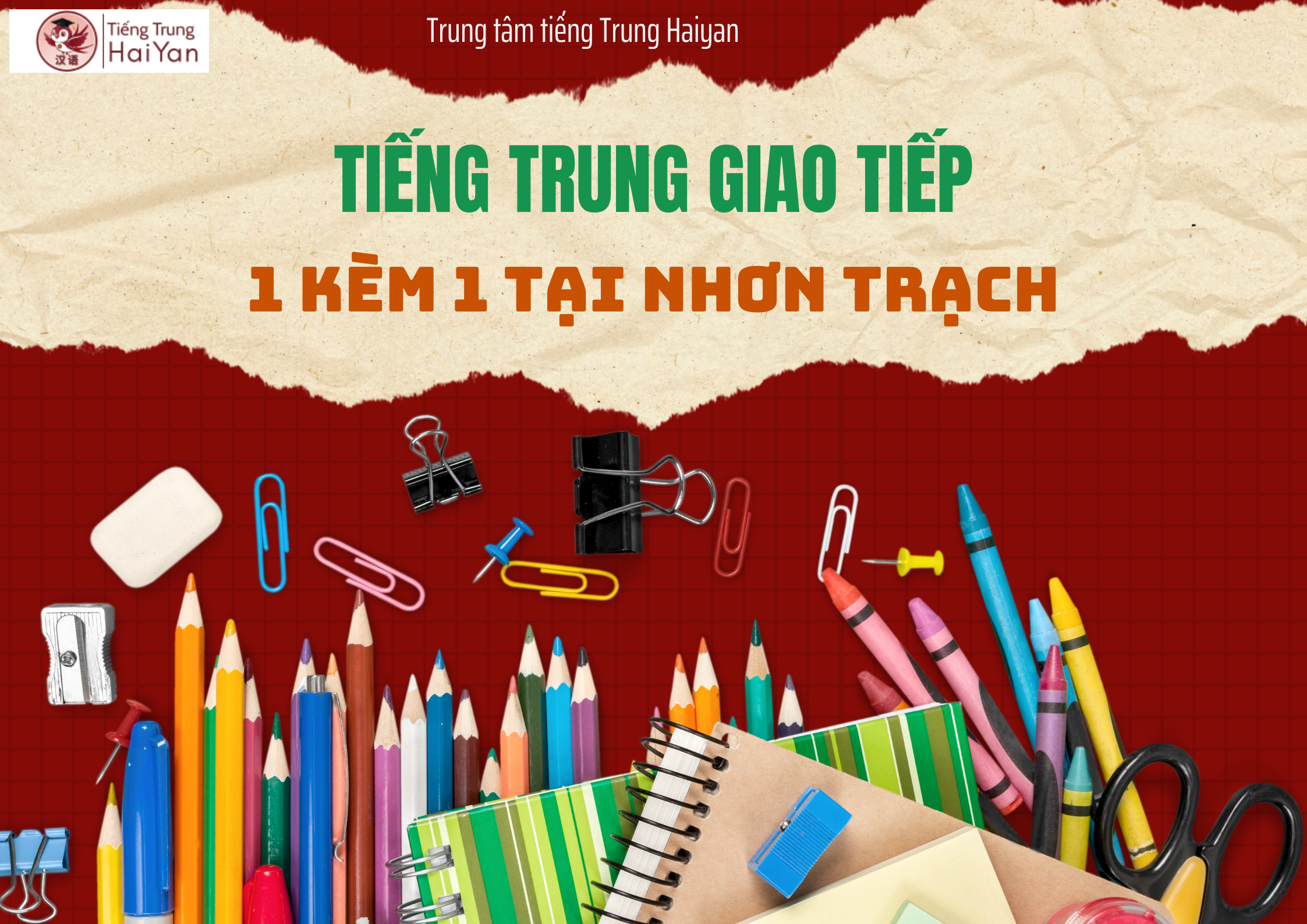Tiếng Trung giao tiếp học 1 kèm 1 tại Nhơn Trạch