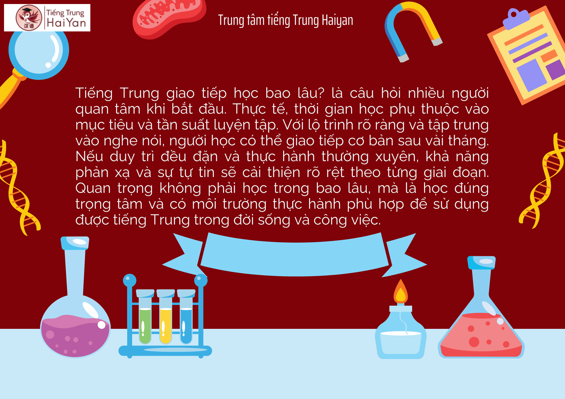 Tiếng Trung giao tiếp học bao lâu