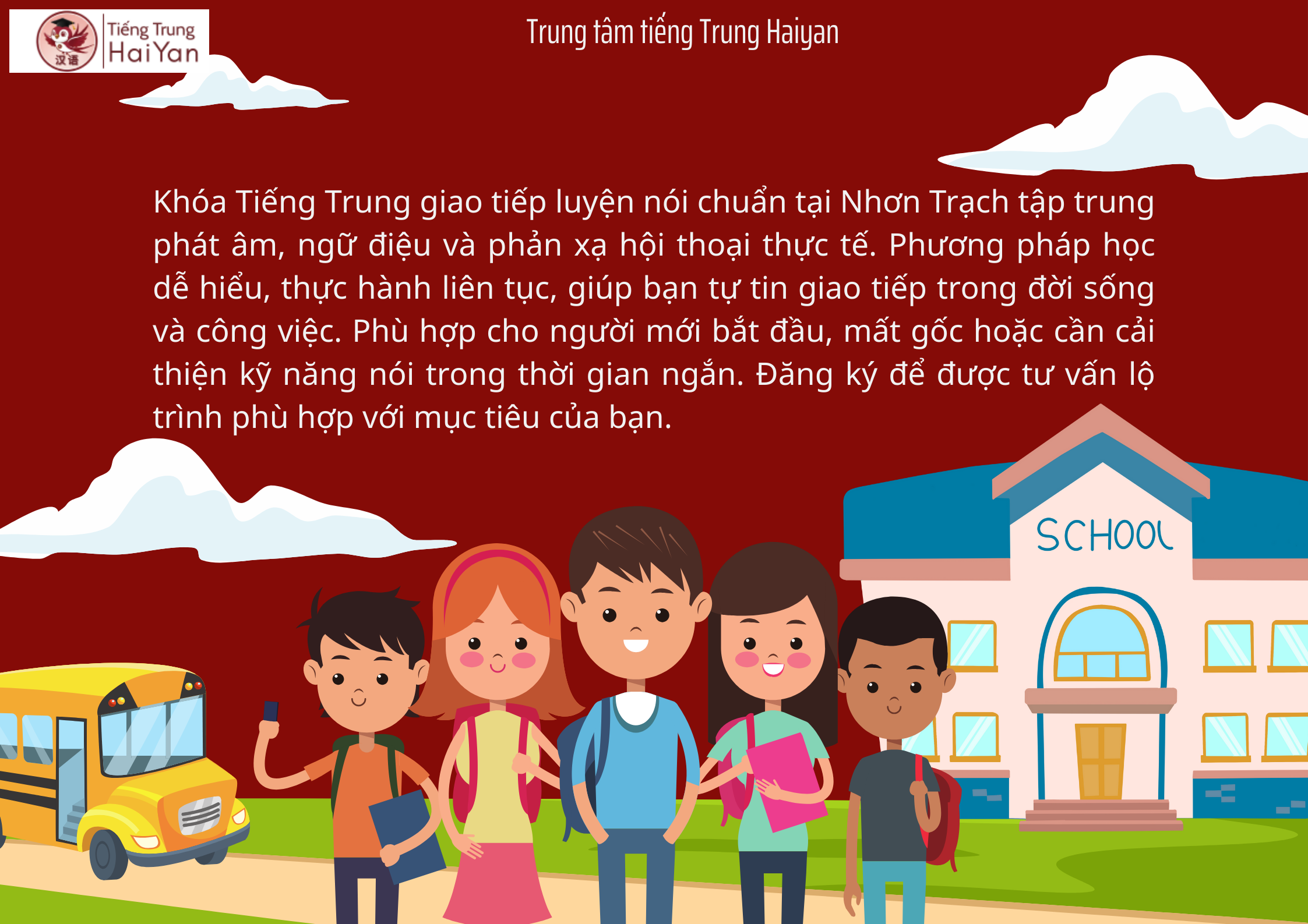 Tiếng Trung giao tiếp luyện nói chuẩn tại Nhơn Trạch