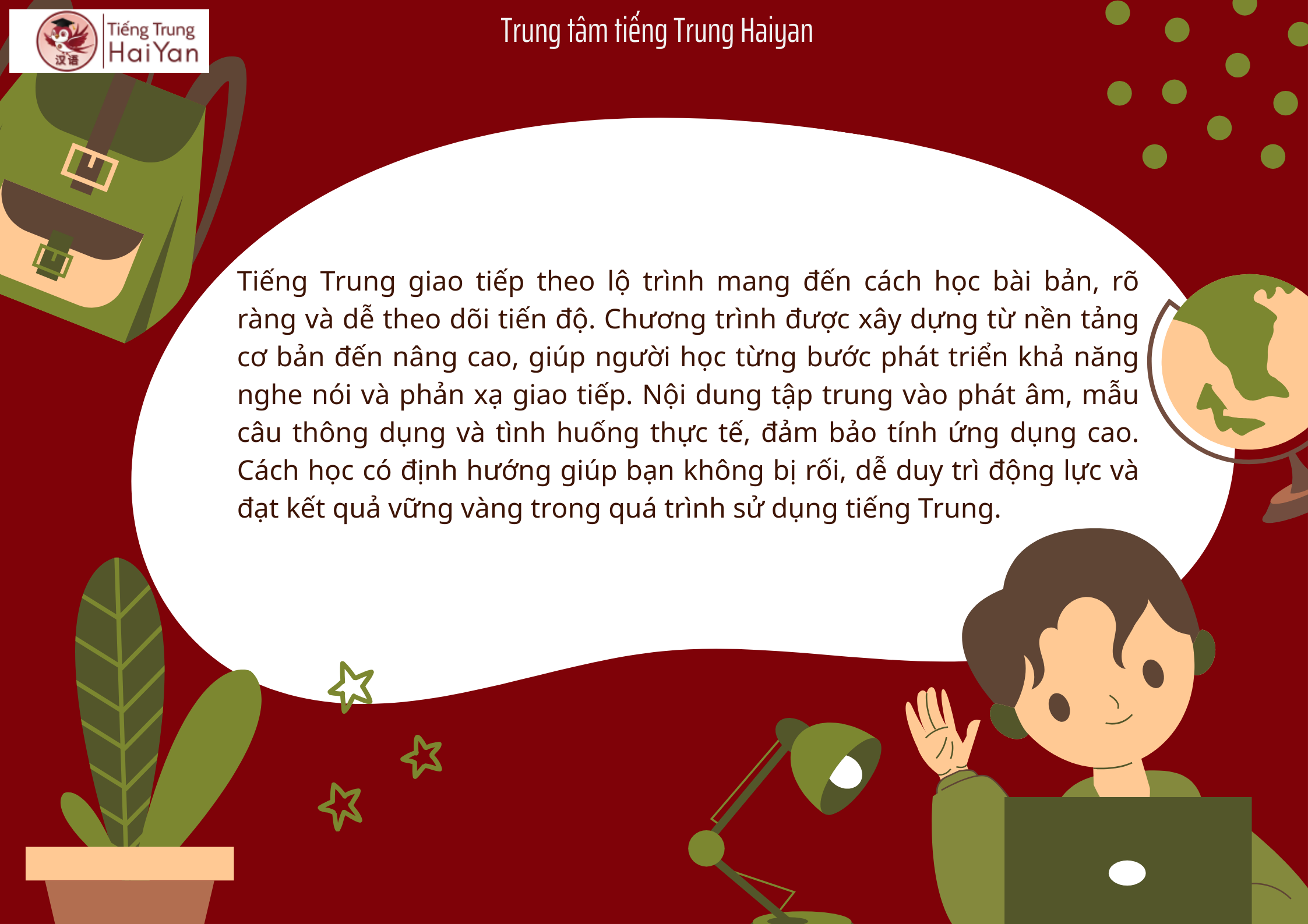 Tiếng Trung giao tiếp theo lộ trình