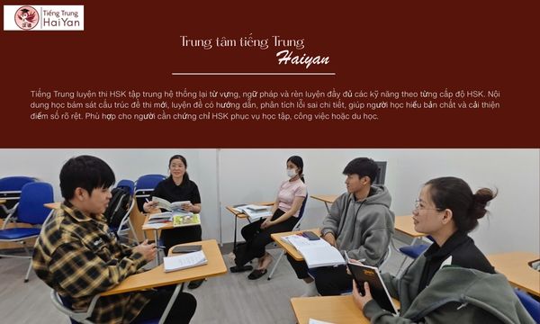 Trung tâm tiếng Trung Biên Hòa luyện thi HSK