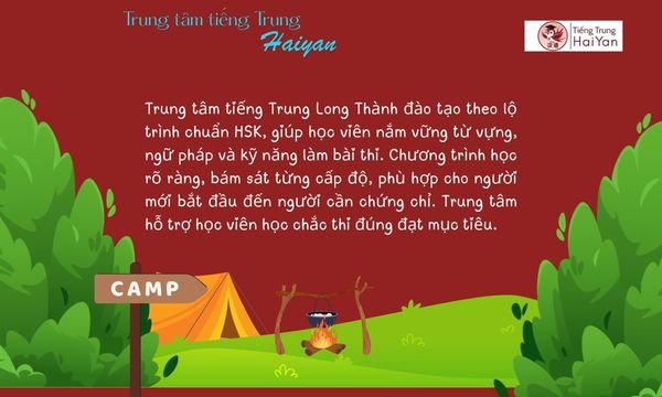 Trung tâm tiếng Trung Long Thành chuẩn HSK