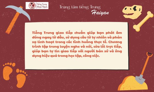 Trung tâm tiếng Trung Long Thành giao tiếp chuẩn
