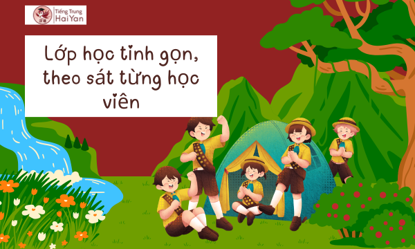 Trung tâm tiếng Trung Long Thành lớp ít học viên
