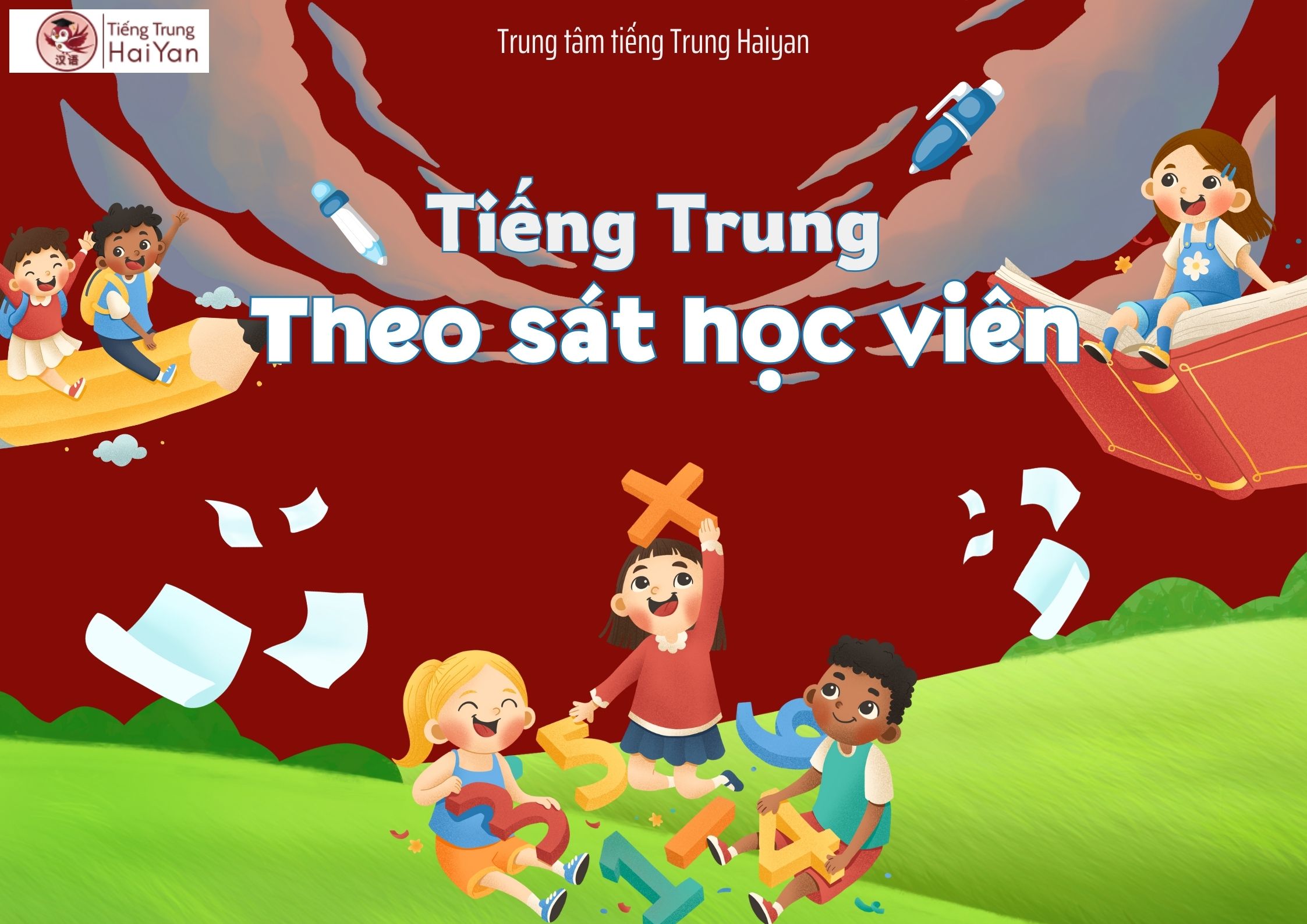 Trung tâm tiếng Trung Nhơn Trạch theo sát học viên